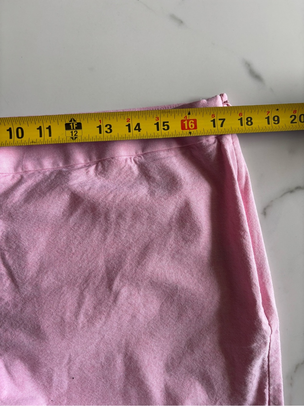 Talbots Chatham Crop Pants Pink Mid Rise Side Zip Stretch Capris Women's Size 12 - Picture 4 of 13